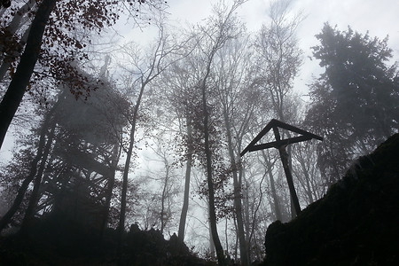 Winterstimmung: Mystische Atmosphäre auf dem Ossingergipfel &ndash; (VGN &copy;&nbsp;VGN GmbH)