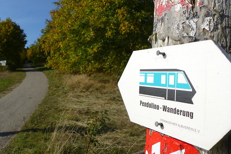 Ausschilderung Pendolino Weg &ndash; (03.10.2015, VGN &copy;&nbsp;VGN GmbH)