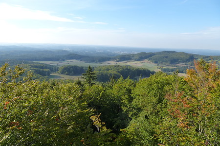 Blick vom Aussichtsturm am Ossinger &ndash; (03.10.2015, VGN &copy;&nbsp;VGN GmbH)