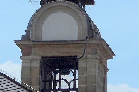 Storchennest auf dem Dach &ndash; (18.02.2019, Gertrud Härer &copy;&nbsp;Gertrud Härer)