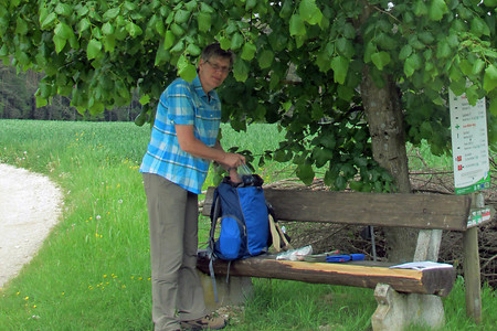 Pause oberhalb von Gaisheim &ndash; (VGN &copy;&nbsp;VGN GmbH)