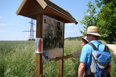 Infotafel am Lehrpfad &ndash; (04.02.2016, VGN &copy;&nbsp;VGN GmbH)
