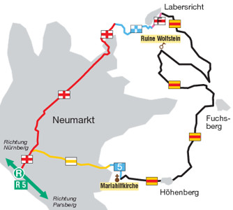Ring der Zeugenberge: Etappe 1