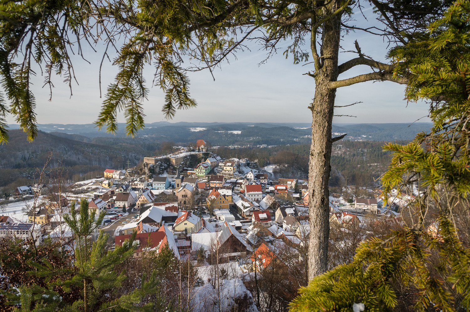 Blick auf Hartenstein &ndash;  (VGN &copy;&nbsp;VGN GmbH)