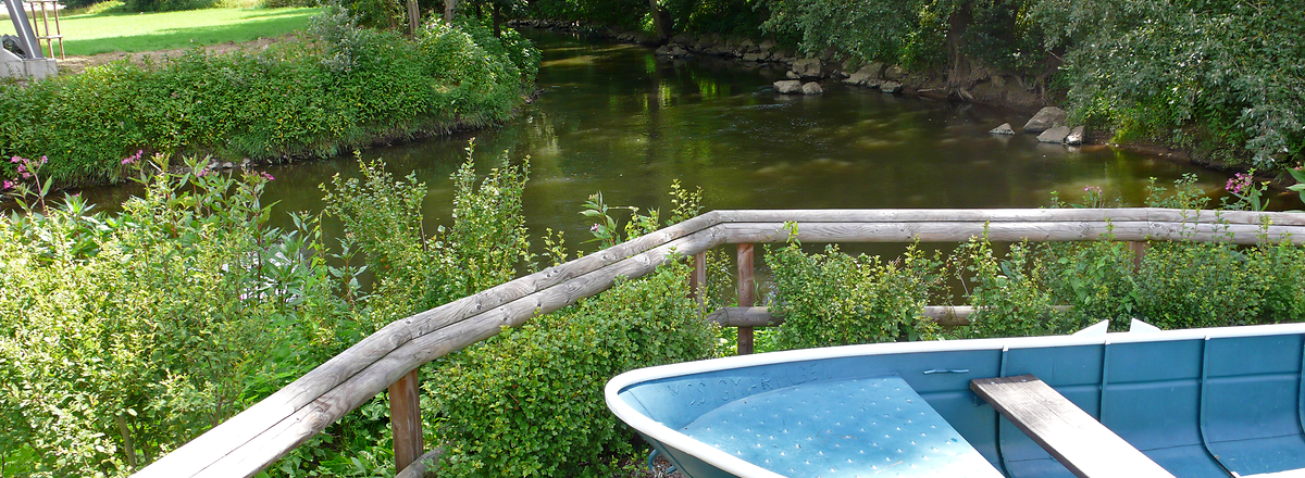 Zusammenfluss von Weißem und Rotem Main &ndash;  (up3 &copy;&nbsp;up3)