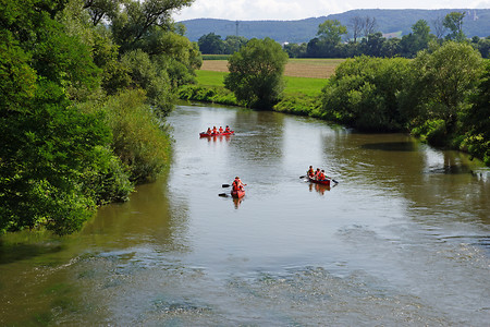 Kanufahrer auf dem Main &ndash; (VGN &copy;&nbsp;VGN GmbH)