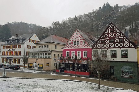 Bad Berneck Marktplatz &ndash; (03.02.2019, S. Dassler &copy;&nbsp;VGN GmbH)