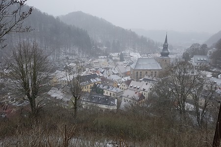 Ausblick auf Bad Berneck 1 &ndash; (03.02.2019, S. Dassler &copy;&nbsp;VGN GmbH)