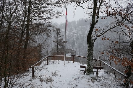 Engelsburg Aussichtspunkt &ndash; (03.02.2019, S. Dassler &copy;&nbsp;VGN GmbH)