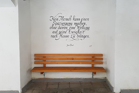 Jean Paul Gedenkspruch &ndash; (03.02.2019, S. Dassler &copy;&nbsp;VGN GmbH)