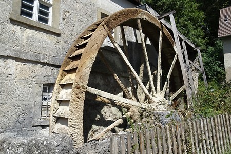 Mühlrad der Heroldsmühle &ndash; (05.08.2018, S. Dassler &copy;&nbsp;VGN GmbH)