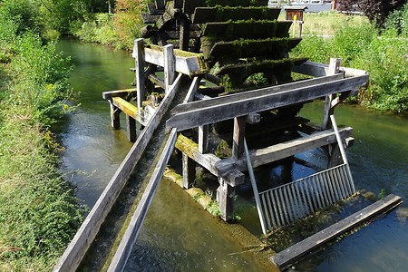 Mühlrad in Ebermannstadt &ndash; (05.08.2018, S. Dassler &copy;&nbsp;VGN GmbH)
