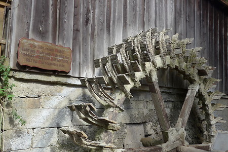 Mühlrad in Weihersmühle &ndash; (04.02.2019, G. Härer &copy;&nbsp;G. Härer)