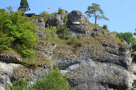Felsformation im Kleinziegenfelder Tal &ndash; (05.08.2018, S. Dassler &copy;&nbsp;VGN GmbH)