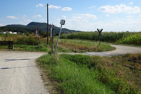 Bahnübergang &ndash; (05.08.2018, S. Dassler &copy;&nbsp;VGN GmbH)