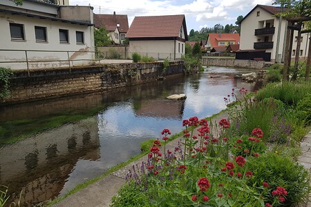 Zur Mühleninsel Pottenstein &ndash; (26.05.2020, S. Dassler &copy;&nbsp;VGN GmbH)
