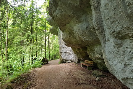 Kletterfelsen &ndash; (26.05.2020, S. Dassler &copy;&nbsp;VGN GmbH)