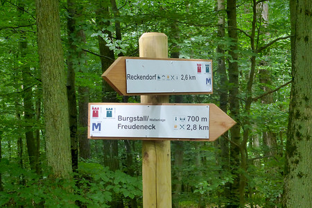 Gut ausgeschildert... &ndash; (15.06.2013, VGN &copy;&nbsp;VGN GmbH)