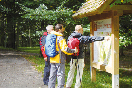 Infotafel im Stadtpark, Neustadt a. d. Aisch &ndash; (VGN &copy;&nbsp;VGN GmbH)