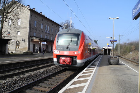Bahnhof Emskirchen &ndash; (VGN &copy;&nbsp;VGN GmbH)