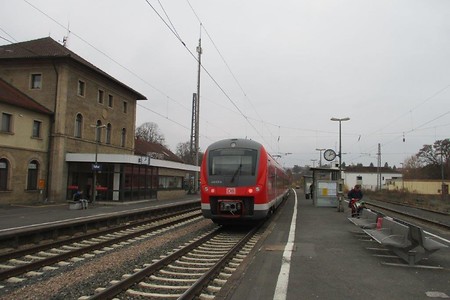 Bahnhof Haßfurt &ndash; (20.11.2018, Pohle R. &copy;&nbsp;VGN GmbH)