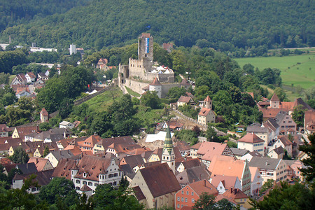 Blick auf Pappenheim &ndash; (28.08.2015, VGN &copy;&nbsp;VGN GmbH)