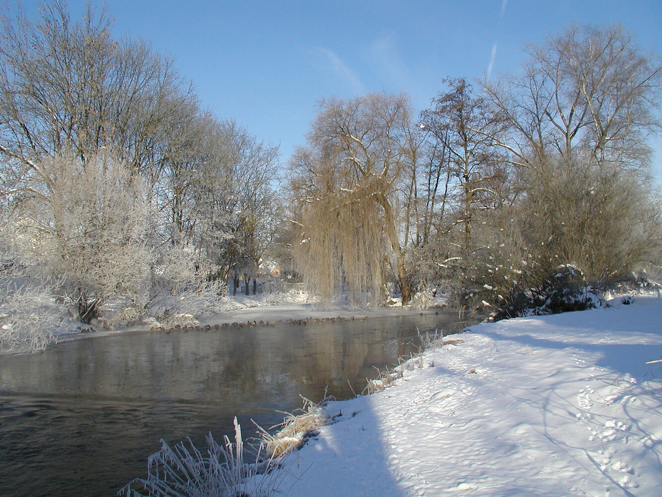 Winter an der Rezat &ndash;  (VGN &copy;&nbsp;VGN GmbH)