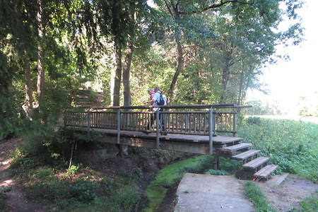 Brücke an der Schlucht der fünf Schützen &ndash; (01.10.2015, VGN &copy;&nbsp;VGN GmbH)
