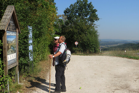 Infotafel am Marloffsteiner Pass &ndash; (01.10.2015, VGN &copy;&nbsp;VGN GmbH)