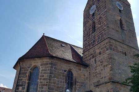 Kirche in Breitengüßbach &ndash; (21.07.2019, S. Dassler &copy;&nbsp;VGN GmbH)