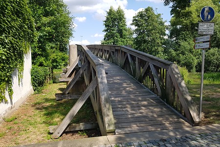 Holzbrücke in Baunach &ndash; (21.07.2019, S. Dassler &copy;&nbsp;VGN GmbH)