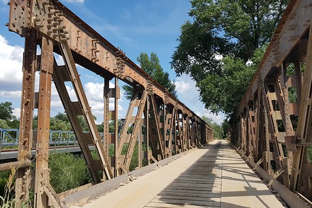 Alte Stahlbrücke &ndash; (21.07.2019, S. Dassler &copy;&nbsp;VGN GmbH)
