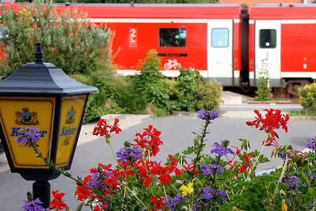 Einkehr am Bahnhof in Neuhaus &ndash; (11.08.2008, VGN &copy;&nbsp;VGN GmbH)