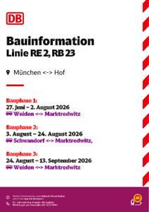 RE 2, RB 23: Abweichende Abfahrtszeiten, Zugausfälle & SEV