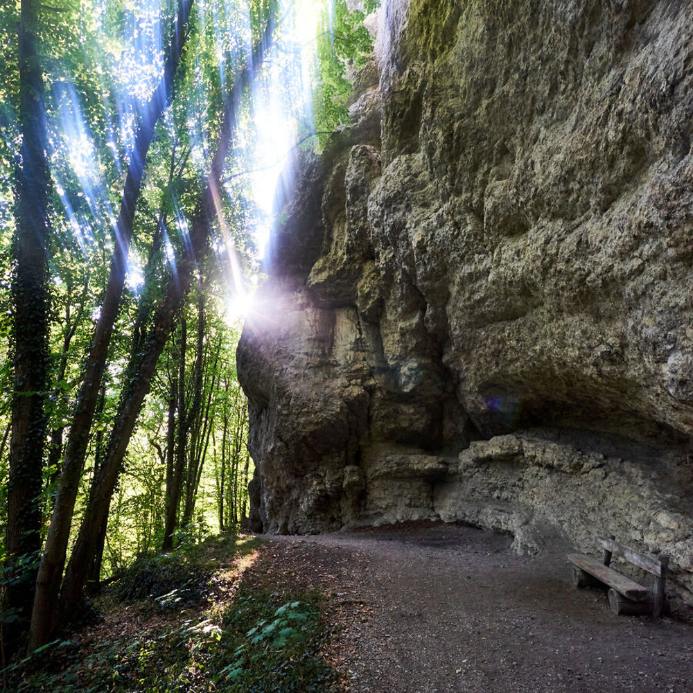 Felsschlucht &ndash;  (10.10.2022, Ulrich Büscher &copy;&nbsp;VGN)