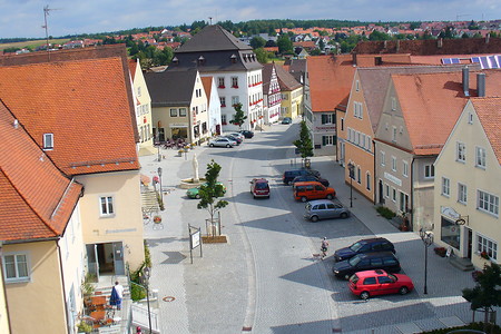 Marktplatz &ndash; (TI Monheim &copy;&nbsp;TI Monheim)