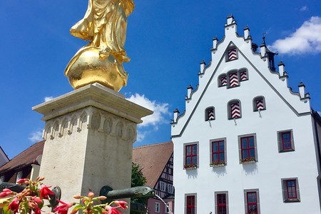 Marktplatz Wemding &ndash; (23.06.2020, Stadt Wemding &copy;&nbsp;Stadt Wemding)