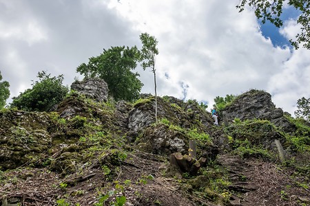 Steilaufstieg zum Großen Kordigast &ndash; (15.02.2018, VGN &copy;&nbsp;VGN GmbH)