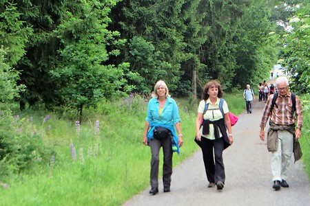 Erster Anstieg &ndash; (09.02.2018, VGN &copy;&nbsp;VGN GmbH)