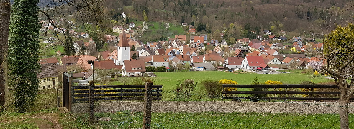 Blick auf Eschenbach &ndash;  (15.04.2018, VGN S.Dassler &copy;&nbsp;VGN GmbH)