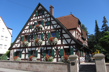 Schönes Fachwerkhaus &ndash; (18.08.2016, schreibwerk &copy;&nbsp;schreibwerk)