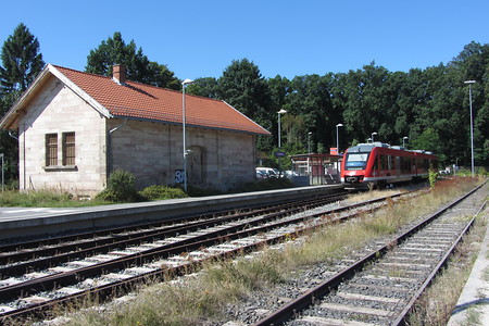 Bahnhof &ndash; (18.08.2016, schreibwerk &copy;&nbsp;schreibwerk)