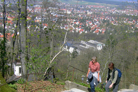 Aufstieg zum Maria Hilf Berg &ndash; (13.04.2016, VGN &copy;&nbsp;VGN GmbH)