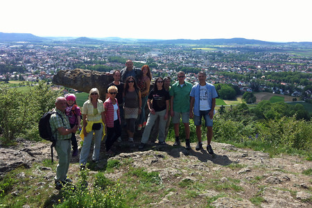 Wandergruppe am Kraehentisch &ndash; (21.05.2016, VGN &copy;&nbsp;VGN GmbH)
