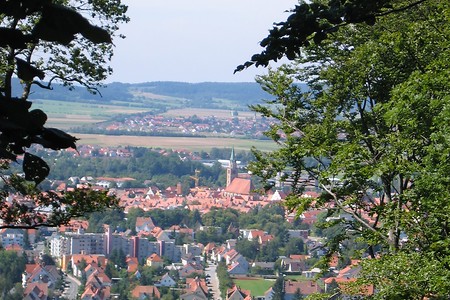 Blick hinunter nach Neumarkt &ndash; (08.04.2016, VGN &copy;&nbsp;VGN GmbH)