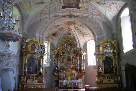 Mariahilfkirche innen &ndash; (08.04.2016, VGN &copy;&nbsp;VGN GmbH)