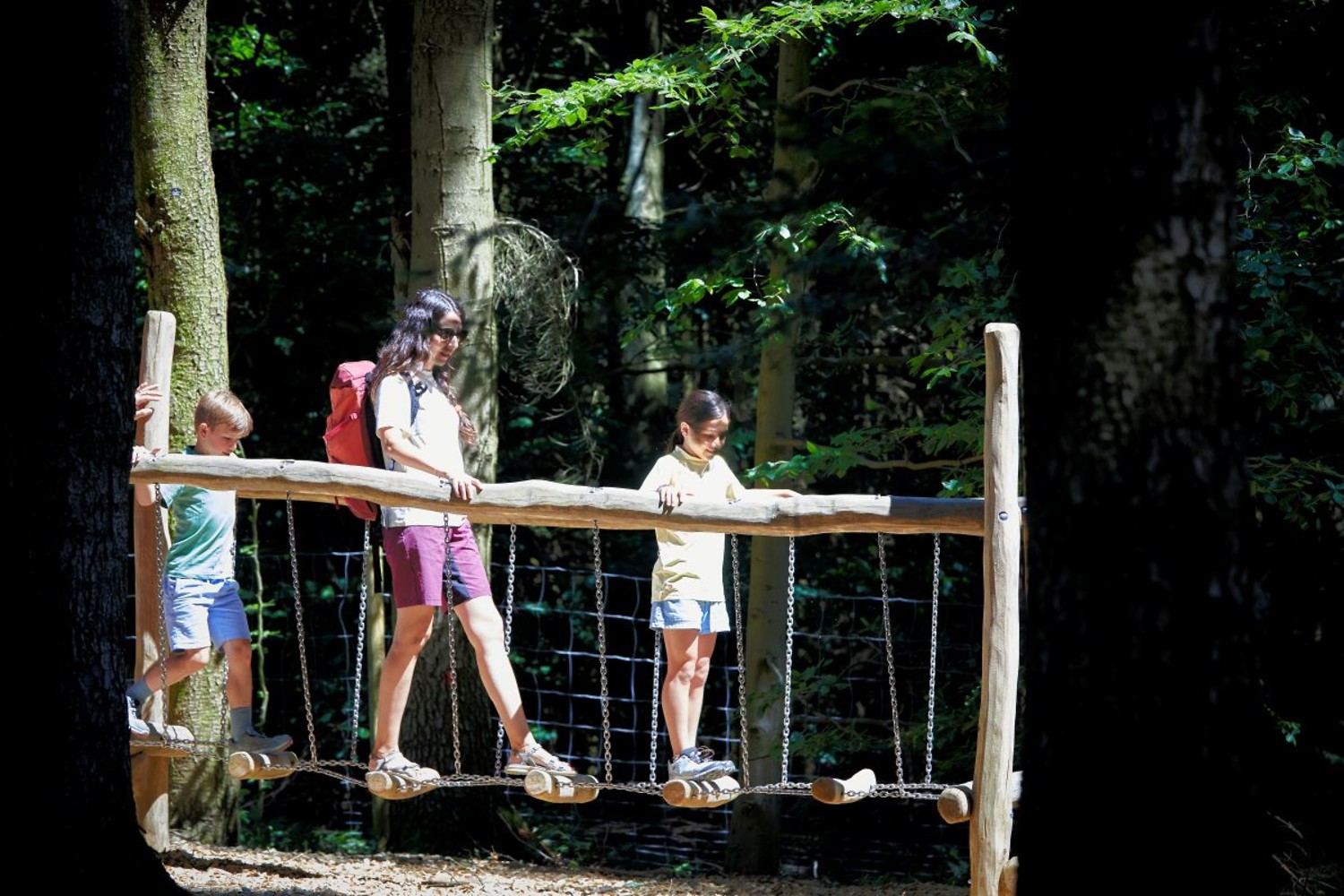 Spiel und Spaß für Groß und Klein im Natur.Erebnis.Wäldla. &ndash;  (&copy;&nbsp;VGN/A. Gaspar-Klein)