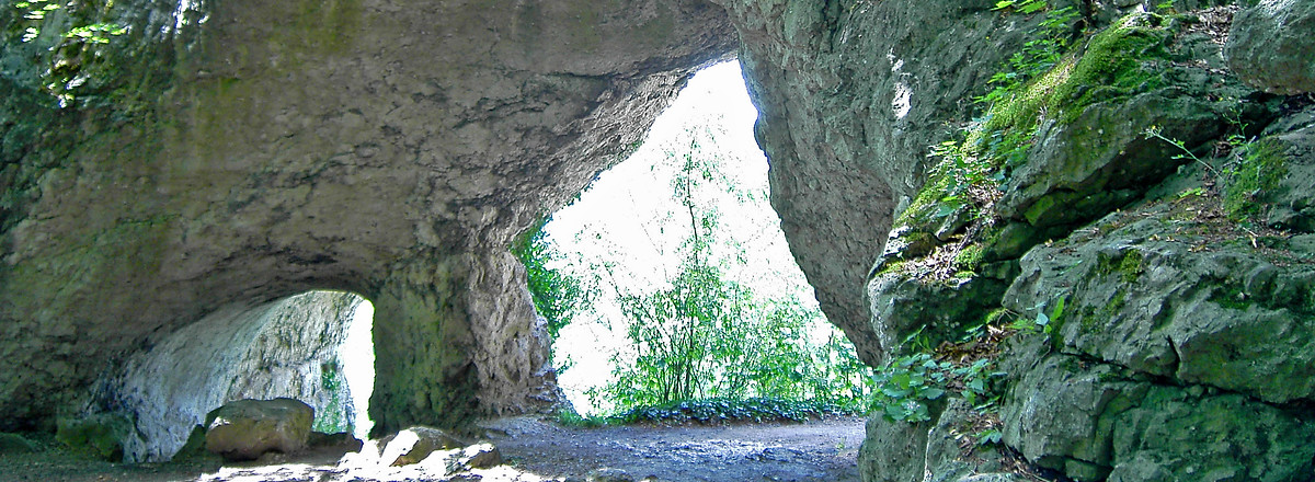 Der Hohle Fels auf der Houbirg &ndash;  (09.03.2003, VGN &copy;&nbsp;VGN GmbH)