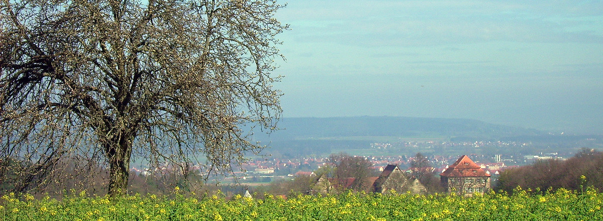 Herrlicher Blick in Richtung Fränkische Schweiz &ndash;  (VGN &copy;&nbsp;VGN GmbH)