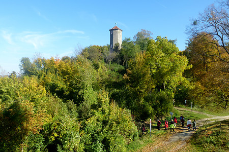 Treppenturm des Alten Schlosses &ndash; (19.10.2013, VGN &copy;&nbsp;VGN GmbH)